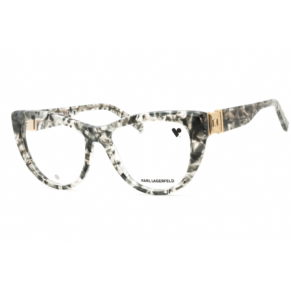 NWT Karl Lagerfeld KL6133 Grey Cat Eye 54mm Eyeglasses